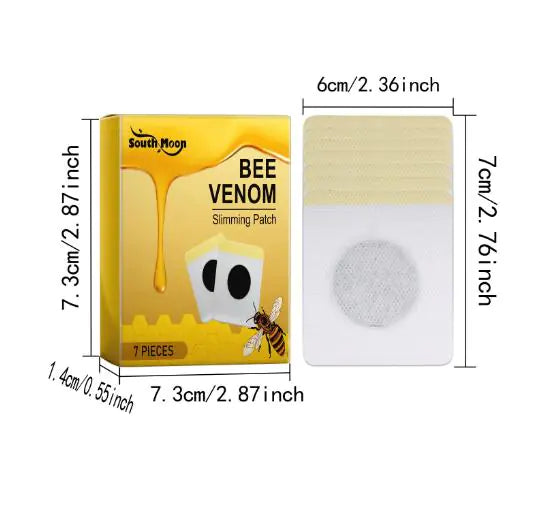 Bee Venom Slimming Patch for effective weight loss and skin rejuvenation