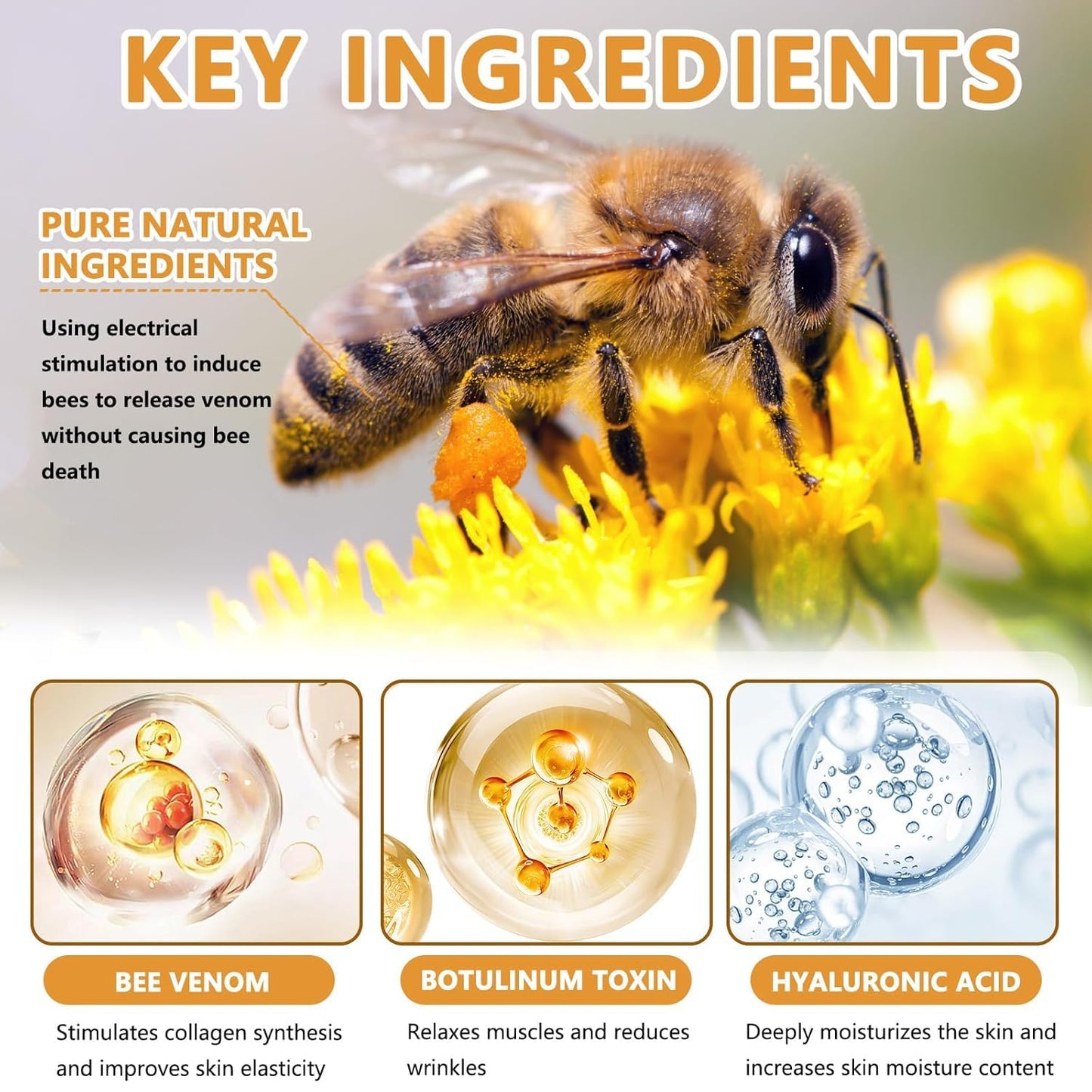 Bee Peptide Anti-aging Botox Anti-Wrinkle Cream