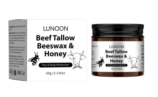 Butter Honey & Tallow Moisturizing Cream - Natural Deep Hydration for Dry Skin | Nourishing Face & Body Cream with Tallow, Honey & Butter